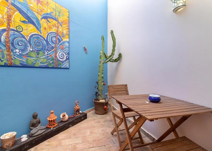 Ferienhaus Front Line Townhouse Face La In Luxury Sea Views Ferragudo (Faro)
